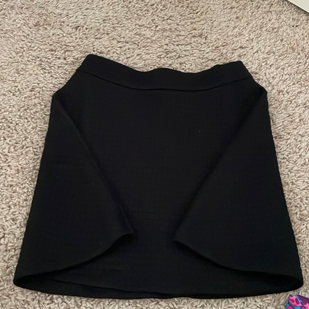 Banana Republic black winter skirt